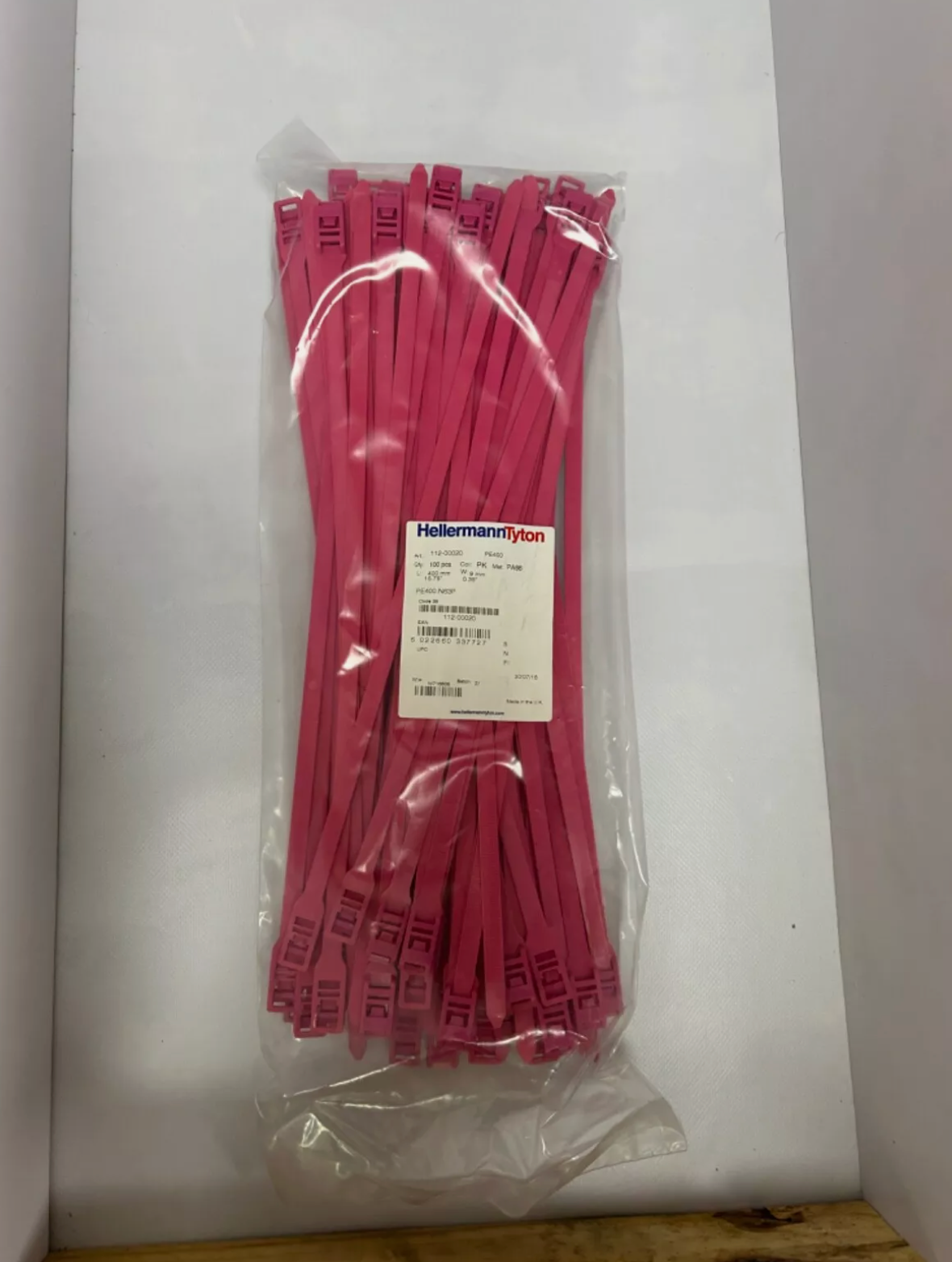Hellermann Tyton PE400 Cable Ties | Pack of 100